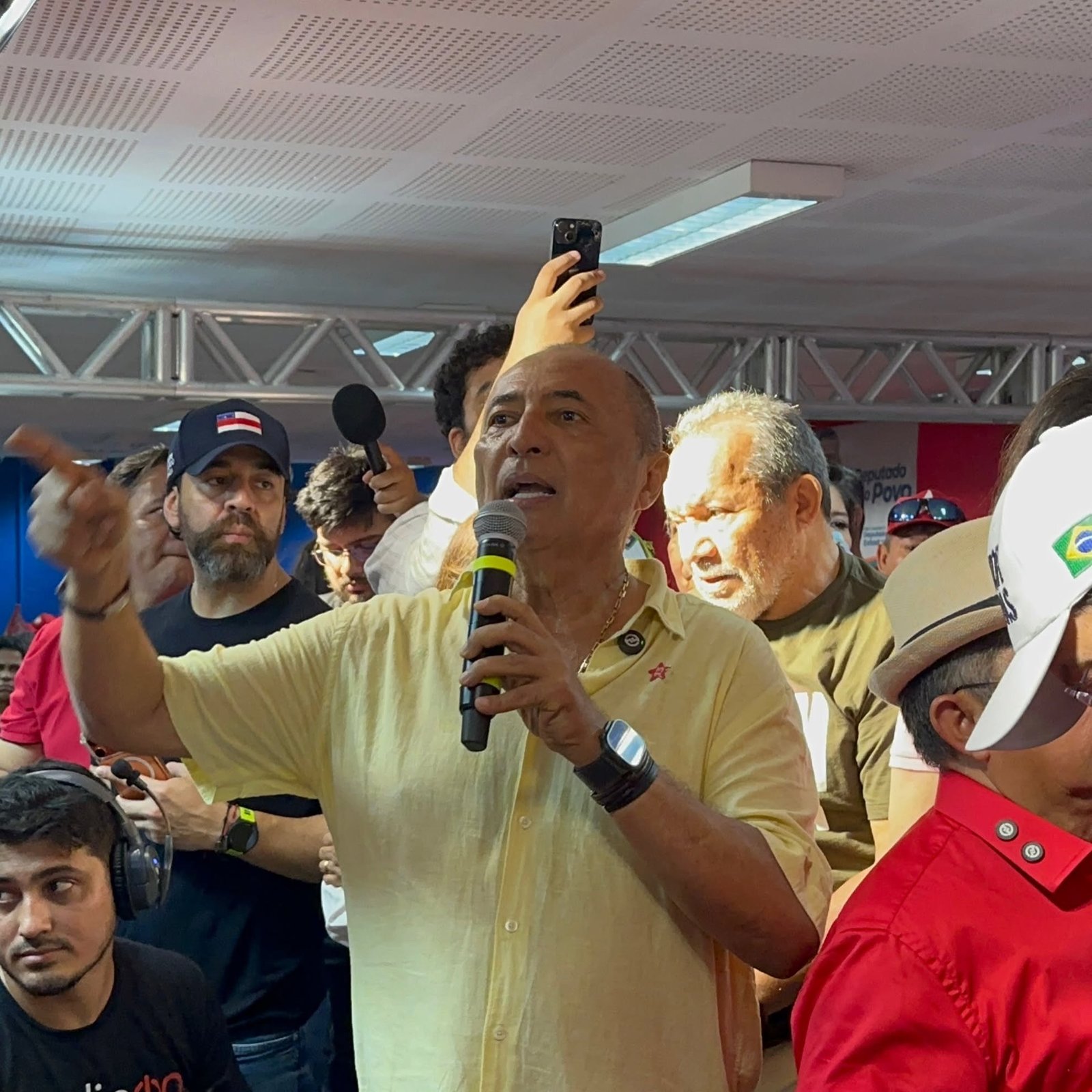 Trabalhadores do Amazonas querem Valdemir Santana na Aleam; convenção do PT mostra força do sindicalista no Amazonas
