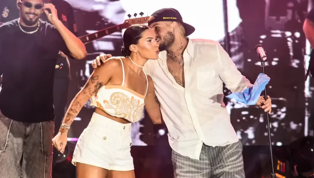 Zé Felipe e Ana Castela têm recaída em navio e reatam namoro de forma discreta