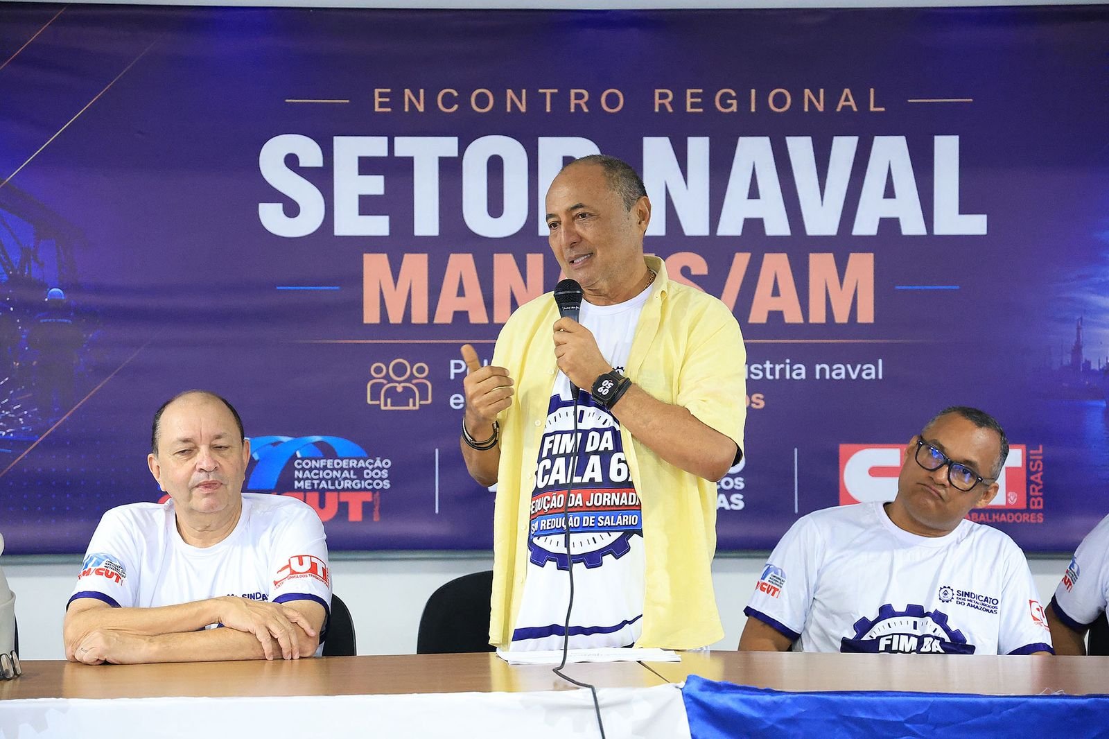 Valdemir Santana reforça mobilização do Amazonas pelo fim da escala 6×1 em audiência pública na ALEAM