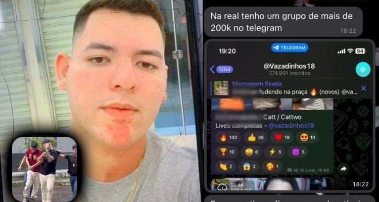Administrador da ‘Manaus Memes’ e ‘Chora Manaus’ é um dos presos acusado de extorsão usando nudes roubados; veja vídeo