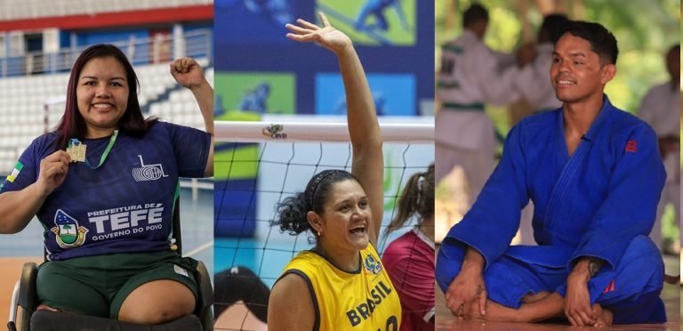 Amazonas terá três representantes nos Jogos Paralímpicos de Paris 2024