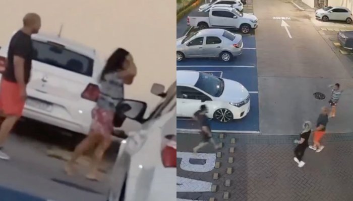 Babá é agred1da e advogado leva t1ro dentro de condomínio na Ponta Negra; veja vídeos