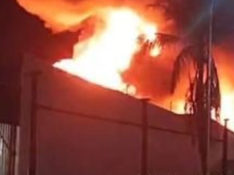 Cervejaria divulga nota após controle de incêndio em fábrica em Manaus