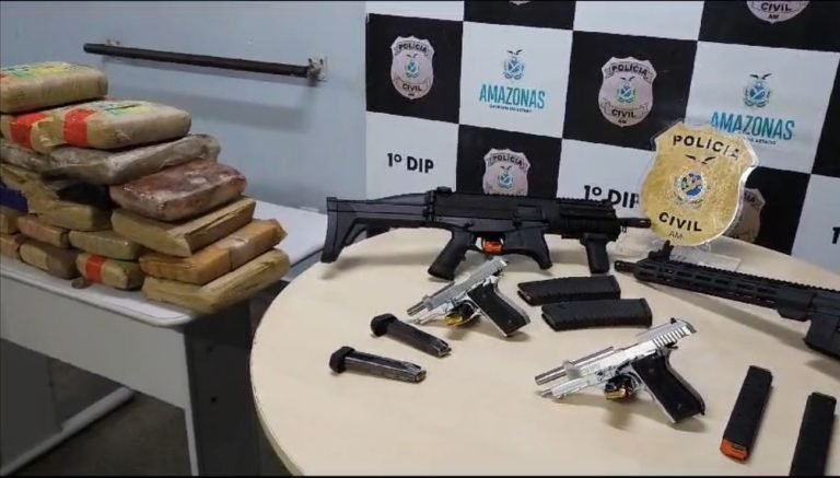 ‘Ciclope’ é preso em Manaus por fornecer armas e transportar drogas pelo Brasil