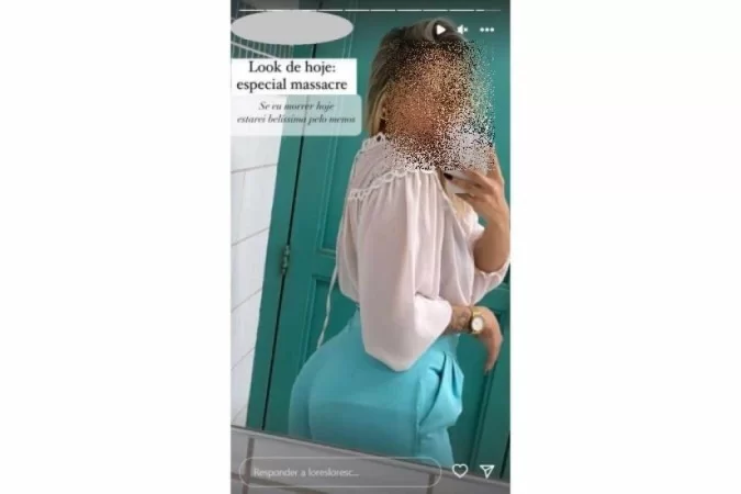 Com look “especial massacre”, professora causa polêmica na internet