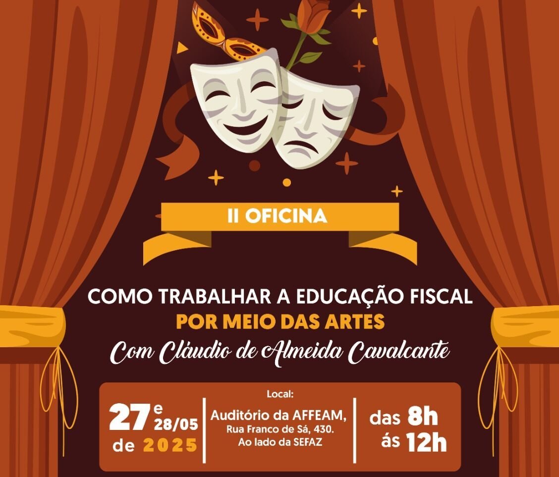 Educação fiscal por meio do teatro é tema de oficina promovida pela Sefaz e Seduc