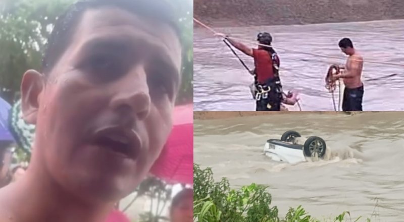 Herói em Manaus: motorista de aplicativo se arrisca e salva jovem após carro cair no Igarapé do 40