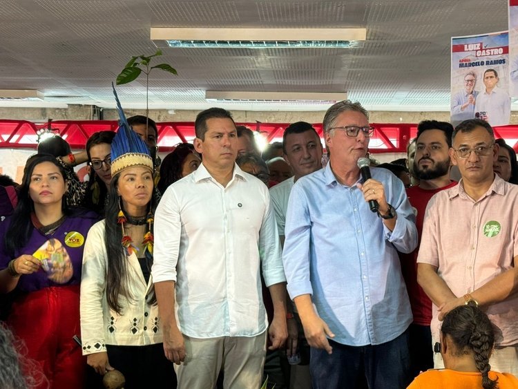 Luiz Castro é escolhido como vice de Marcelo Ramos para compor a corrida pela Prefeitura de Manaus