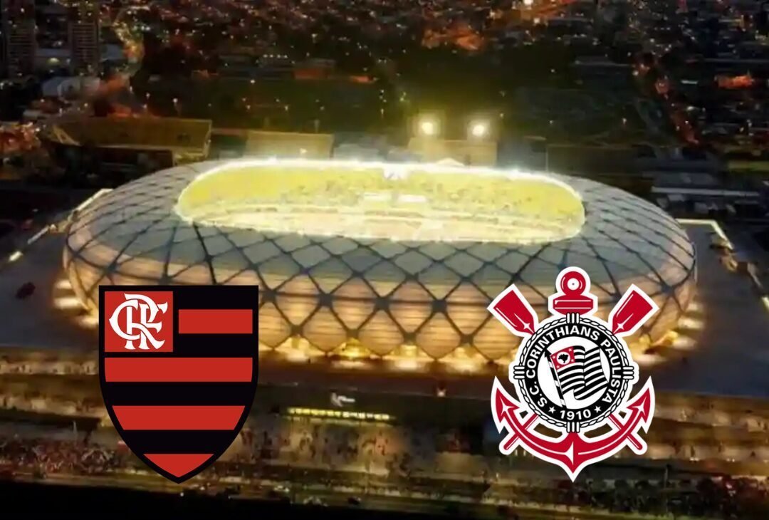 Manaus ganha força na disputa para sediar Supercopa entre Flamengo e Corinthians