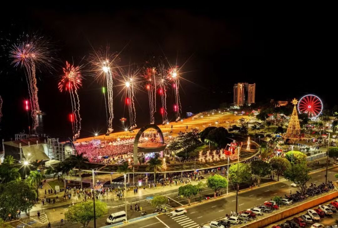 Réveillon Gospel 2026 em Manaus reúne cristãos na Ponta Negra